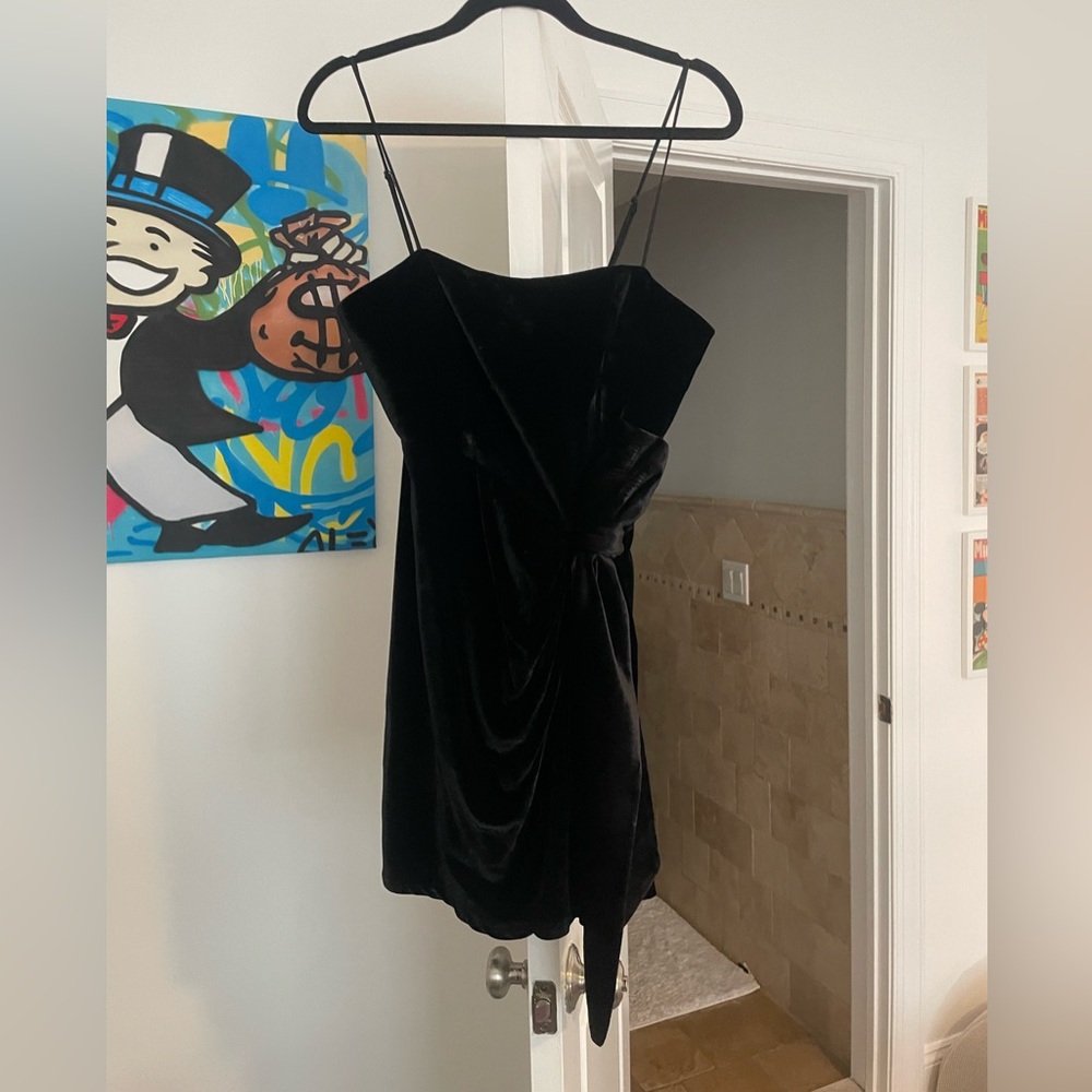 Cinq a Sept Velvety Mini Dress